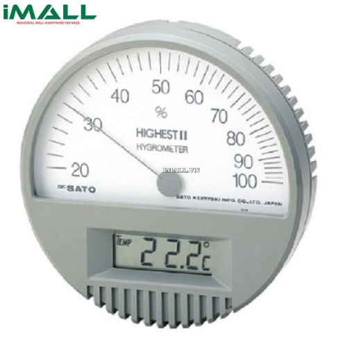 Nhiệt ẩm kế skSATO HIGHEST II (7542-00) (20~100%rh, 0 ~ 50°C)