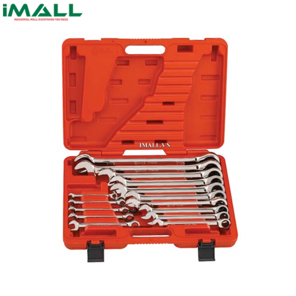 Bộ cờ lê vòng miệng tự lắc loại bóng 15 chiếc hệ inch GENIUS GW-7715S