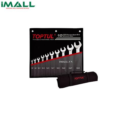 Bộ cờ lê 2 đầu hở 10 món (AAEJ: 6x7 ~ 30x32mm) Toptul GPCJ1001
