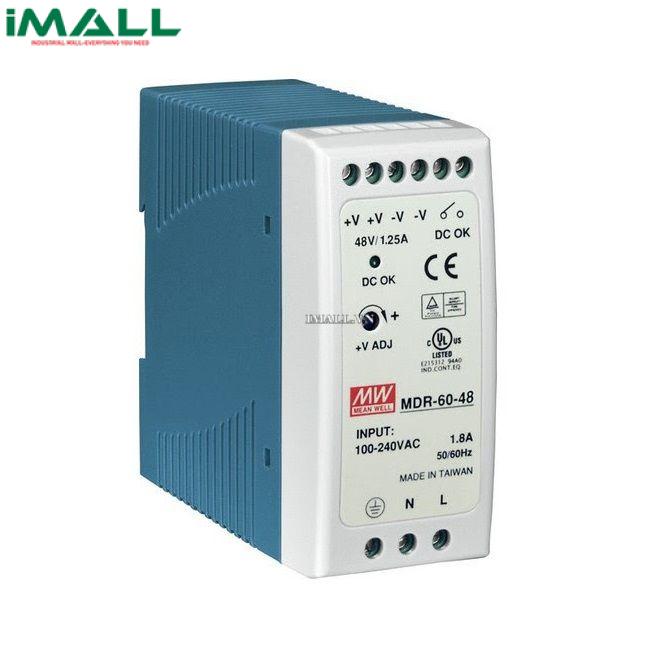 Bộ nguồn Meanwell MDR-60-48 (48V 60W 1.25A)
