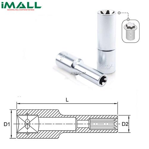 Tuýp sao dài 1/4" TOPTUL BAEH0807