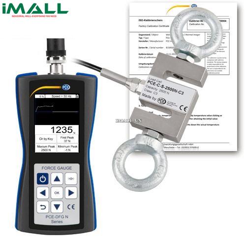 Máy đo lực (0~2.500 N; 1 N, kèm Certificate ISO) PCE DFG N 2.5K-ICA