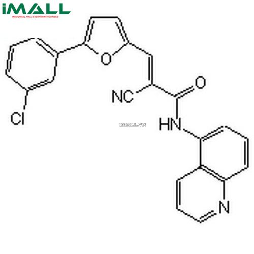 Hóa chất SIRT2 Inhibitor, AGK2 (C₂₃H₁₃Cl₂N₃O₂, ống nhựa 5mg) Merck 566324-5MG US1566324-5MG
