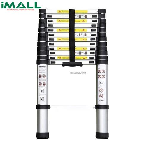 Thang nhôm xếp đơn inox Ameca AMD-IN380 (3.8m)