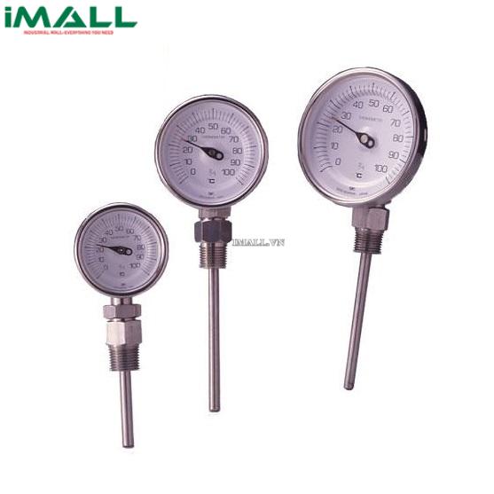 Đồng hồ đo nhiệt độ lưỡng kim skSATO BM-S-60S (2465-B, Đầu đo dưới)