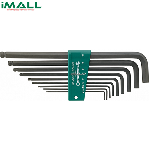 Bộ Lục Giác 9 Chi Tiết Mạ Gunmetal Stahlwille 96432601