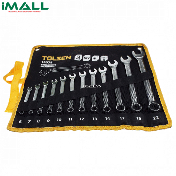 Bộ chìa khóa vòng miệng 12 cây Tolsen 15075 (6~22mm)