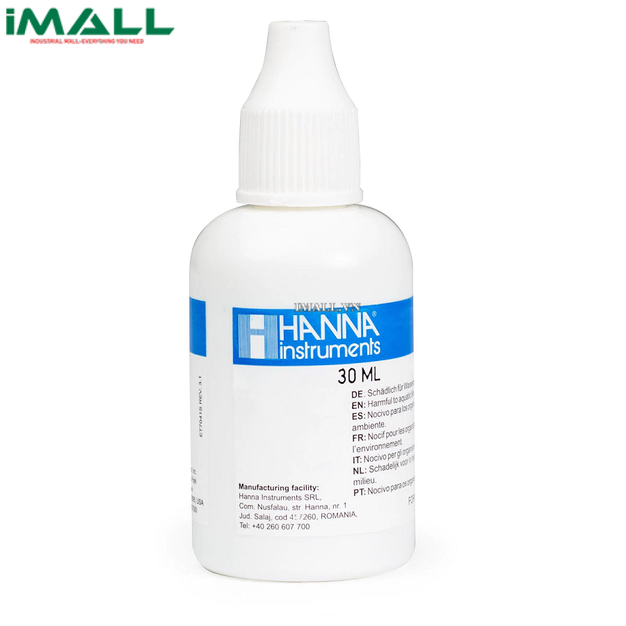 Thuốc Thử Clo Dioxit (Phương Pháp Nhanh) HANNA HI96779-01 (100 lần đo)
