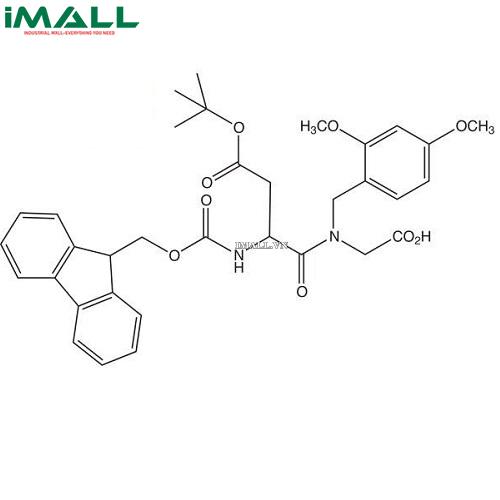 Hóa chất Fmoc-Asp(OtBu)-(Dmb)Gly-OH  (C₃₄H₃₈N₂O₉; Chai nhựa 5 g) Merck 8521150005