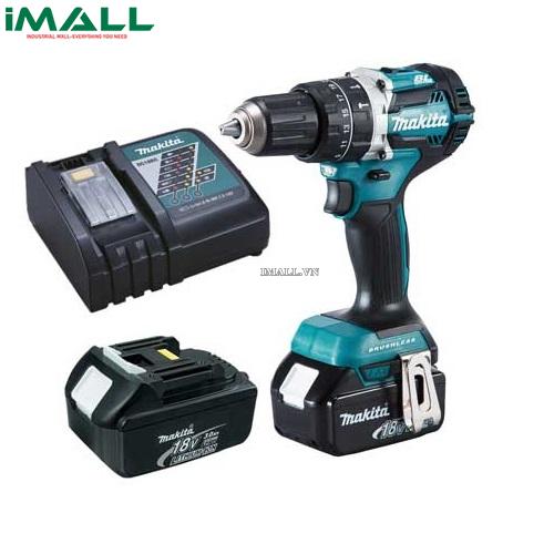 Máy khoan vặn vít dùng pin Makita DDF484RFE (18V:3Ah) ( 18V)