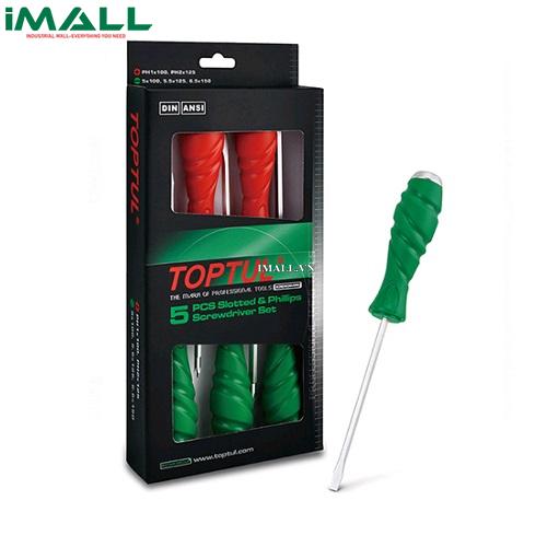 Bộ tua vít dẹt bake 4 chi tiết TOPTUL GAAE0405
