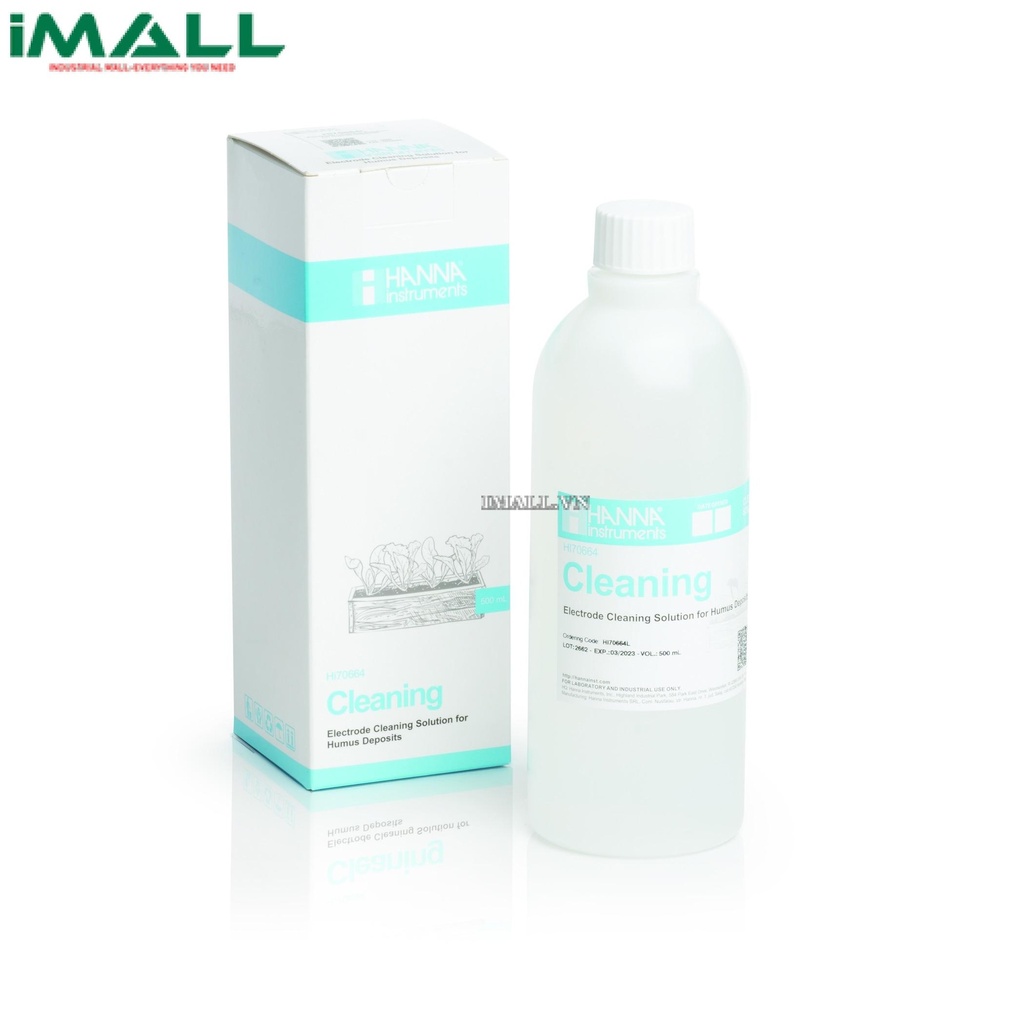 Dung Dịch Rửa Điện Cực Trong Đất Mùn - Humus HANNA HI70664L (500 mL)