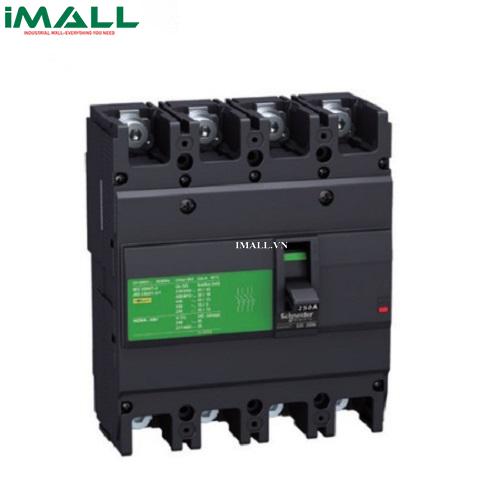 MCCB Schneider EZC250N4250 (250A 25kA 4P)