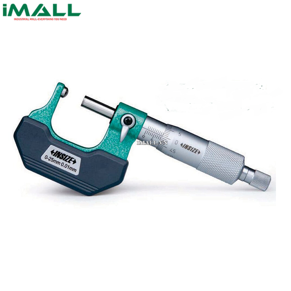 Panme đo độ dày thành ống cơ khí INSIZE 3260-100SA (75-100mm; 0.01mm; loại B)