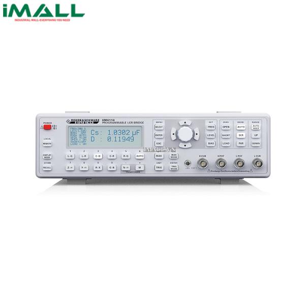 Thiết bị đo LCR để bàn ROHDE & SCHWARZ HMC8118 (20Hz~200kHz, 0.05%)