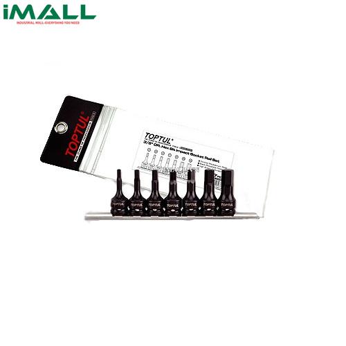 Bộ đầu tuýp đầu lục giác 3/8 inch 7 món toptul GDAG0702