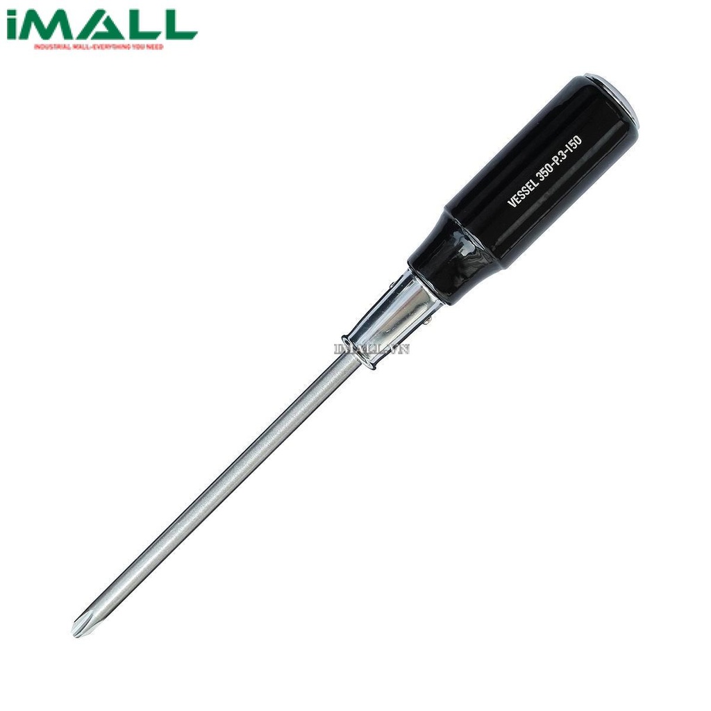 Tô vít 4 cạnh cán gỗ Vessel 350 (3x150mm)