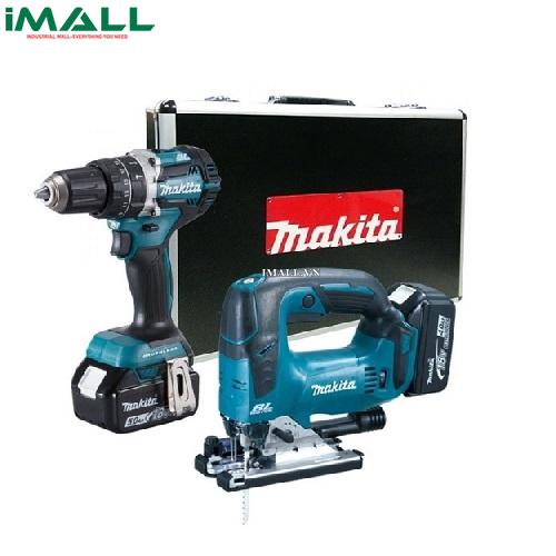 BỘ SẢN PHẨM DÙNG PIN MAKITA DLX2202TX1 (18V)