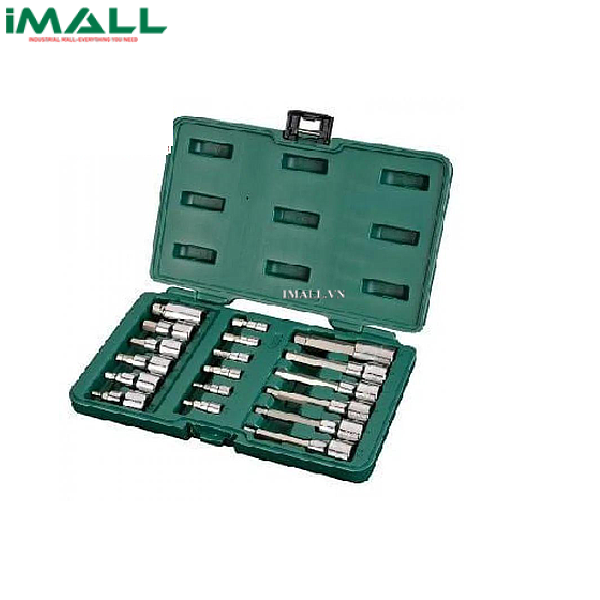 Bộ đầu tuýp 18 chi tiết (1/4" &1/2") SATA 09052