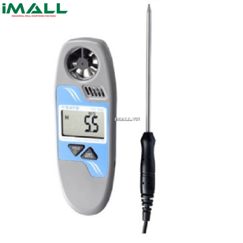 Máy đo vi khí hậu mini skSATO PC-53D (18.0m/s, 50.0°C, 95.0%rh)