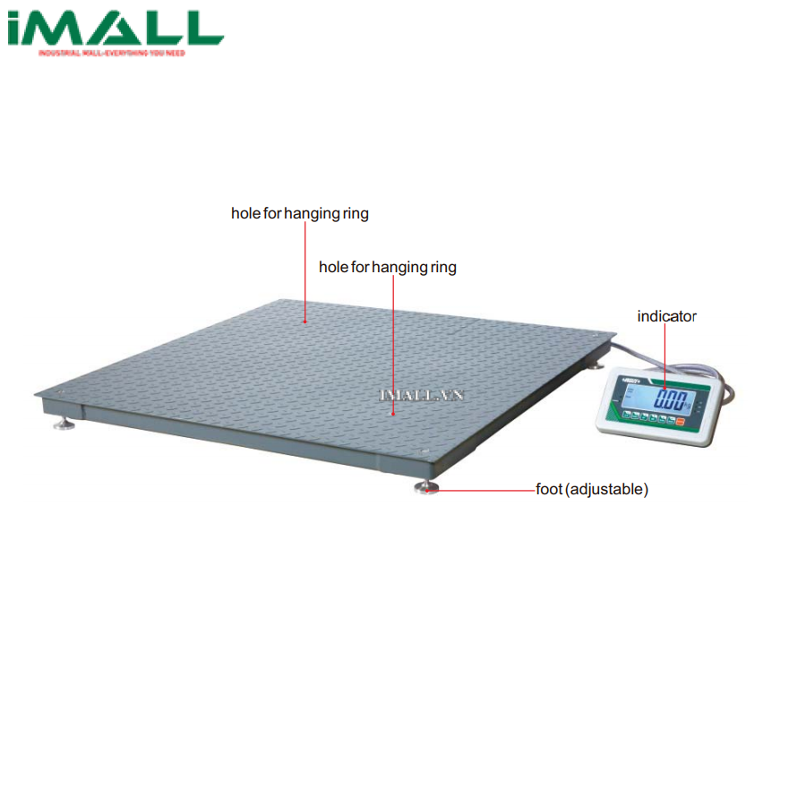 Cân sàn INSIZE 8401-3T1212 (1kg; 20kg-3t)