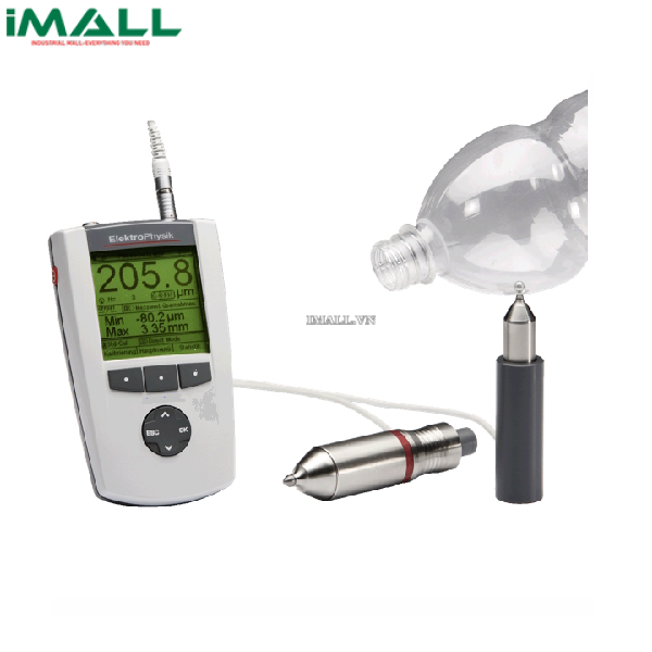 Máy đo bề dày thành chai PET, thủy tinh, nhựa ElektroPhysik Minitest 7200FH