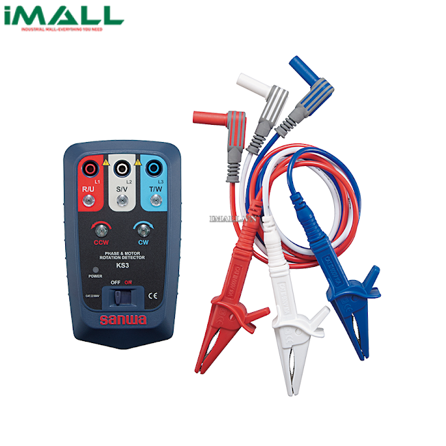 Đồng hồ chỉ thị pha Sanwa KS3 (500V)