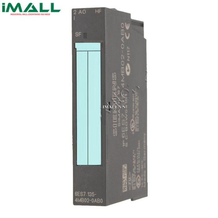 SIEMENS 6ES7135-4MB02-0AB0 SIMATIC DP, Electronics module 2 AO I (for ET 200S)