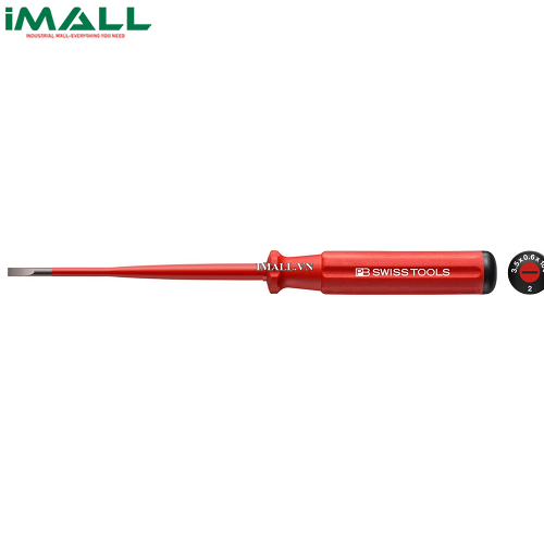 Tô Vít Slim Mũi Dẹp 3.5mm Cách Điện 1000 Volt PB Swiss Tools PB 5100.SL 2-100/3.5
