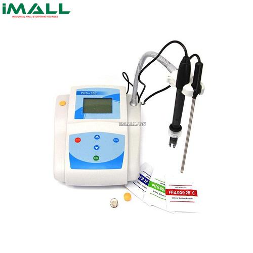 Máy đo độ pH để bàn Sinotester PHS-550 (0.00～14.00pH)
