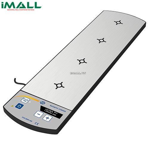 Máy khuấy từ 4 vị trí (1200 rpm,1~99 phút, 4xØ95 mm) PCE MSR 400