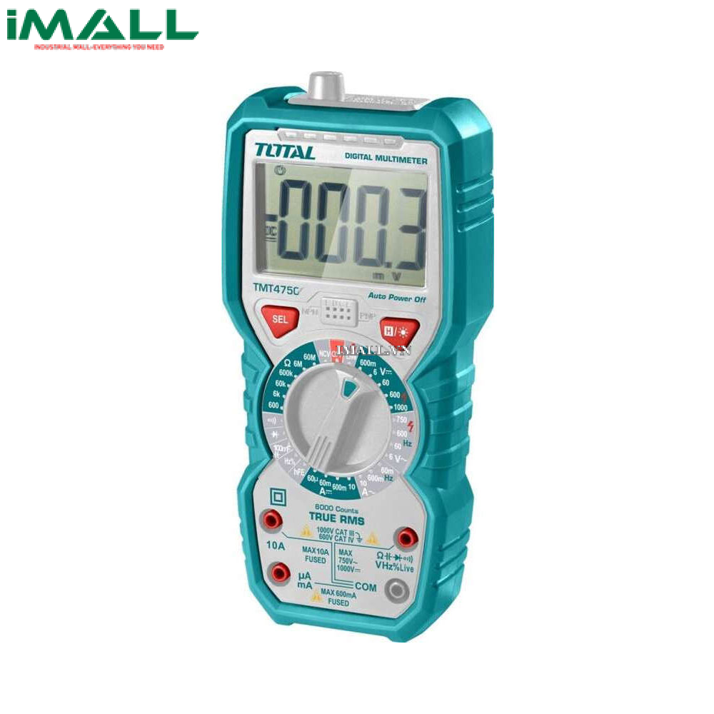 Đồng hồ đo điện vạn năng Total TMT47503 (1000V)