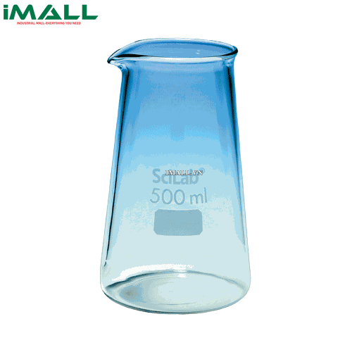 Cốc thủy tinh hình nón (500ml; Spout) SciLab SL.Bea1043