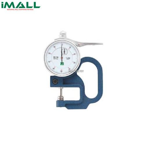 Đồng hồ đo độ dày vật liệu vật liệu kiểu cơ Kích thước đo 0-10mm độ chia 0.01mm Niigata Seiki DS-1211