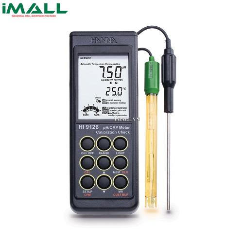 Máy đo pH/ORP/nhiệt độ cầm tay HANNA HI9126 (-4.0~16.0 pH; ±699.9; ±1999 mV; -20.0~120.0°C)