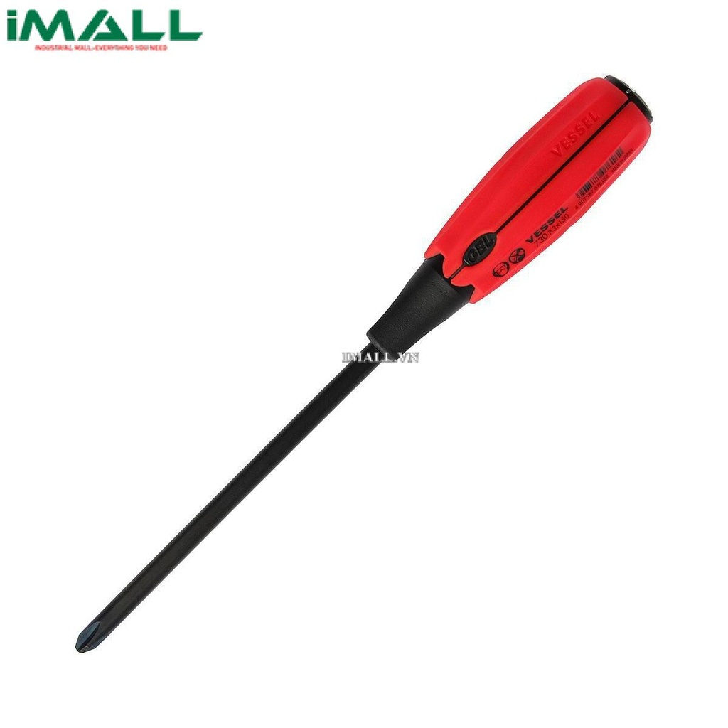 Tô vít 4 cạnh cán nhựa mềm Vessel 730 (No.3x150mm)