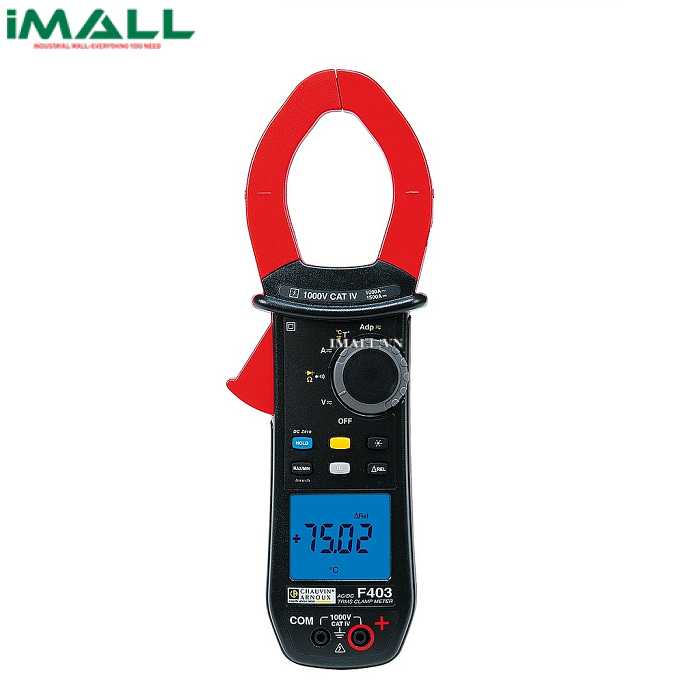 Ampe kìm Chauvin Arnoux F403 (AC 1000A;True RMS)