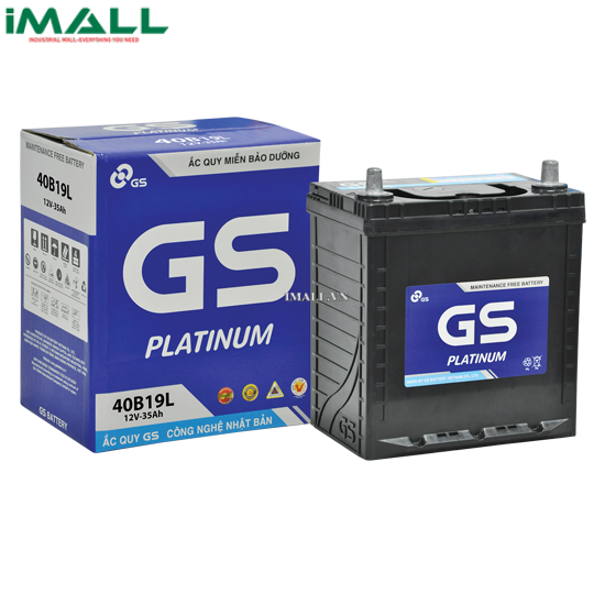 Bình ắc quy GS 40B19L (12V, 35AH)