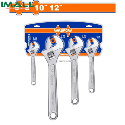Bộ 4 mỏ lết 6" 8" 10" 12" Wadfow WAW174K