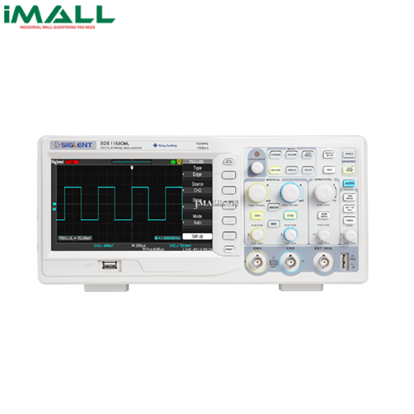 Máy hiện sóng số SIGLENT SDS1102CML+ (100MHz; 2+EXT; 1GSa/s)