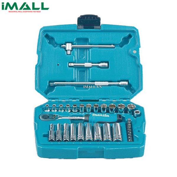 Bộ tuýp 1/4" 34 chi tiết Makita B-65567 (4~13mm)