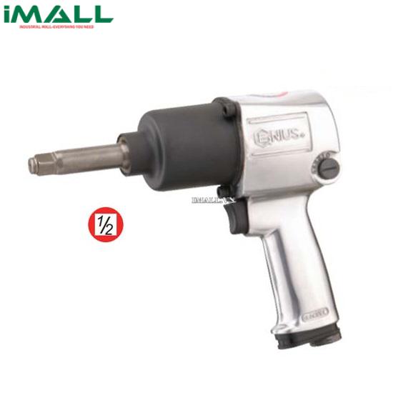 Súng Vặn Bu Lông Đai Ốc Loại Dài Lực Lớn 1/2" GENIUS 400452 (610 Nm)
