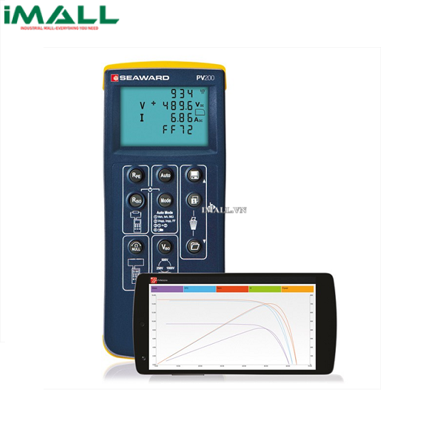 Máy kiểm tra năng lượng mặt trời với đặc tuyến I-V Seaward PV-200 Complete Kit