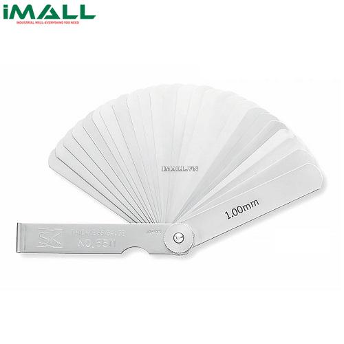 Bộ thước căn lá đo khe hở 0.03-1mm 19 lá dài 150mm Niigata Seiki CS-150MY