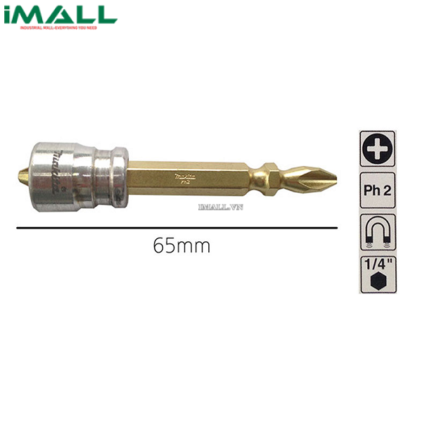 Bộ vít torsion và nam châm tăng lực hút MAKITA B-30483 (65MM)