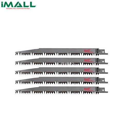 Lưỡi cưa kiếm dạng tỉa Milwaukee 48-00-1301 T5-225.36mm (5 lưỡi)
