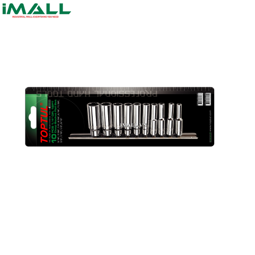 Bộ tuýp bông dài 1/4" - 10 chi tiết TOPTUL GBAR1001