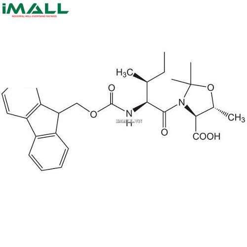 Hóa chất Fmoc-Ile-Thr(psiMe,Mepro)-OH (C₂₈H₃₄N₂O₈; Chai thủy tinh 5 g) Merck 8521930005