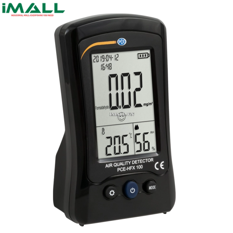 Máy đo chất lượng khí PCE HFX 100 (HCHO 0~2 mg/m³; -10~50°C, 0~99% r.H)