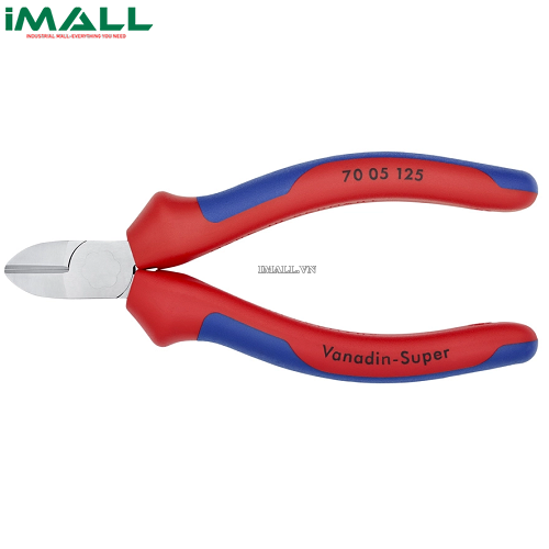 Kìm Cắt Mũi Thon (125mm, Cắt Thép Ø 2.3 mm) Knipex 70 05 125